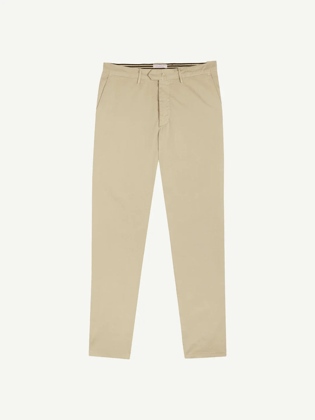 Men's Lightweight Cream Cotton Chinos – Breathable Summer Trousers for Everyday Style