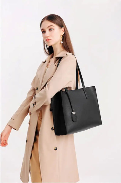 Belle mode Soft PU leather handbags for women Large Shoulder Crossbody Bag