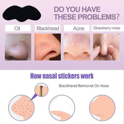 Deep Cleansing Blackhead Remover Strips (Pack of 20)