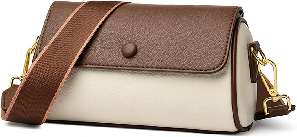 Belle Mode small PU leather crossbody purse handbag for women