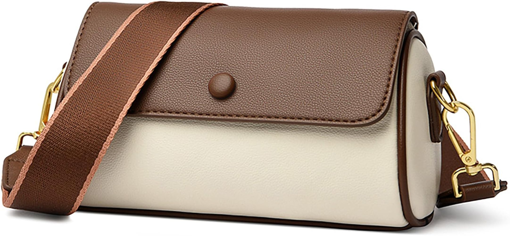 Belle Mode small PU leather crossbody purse handbag for women