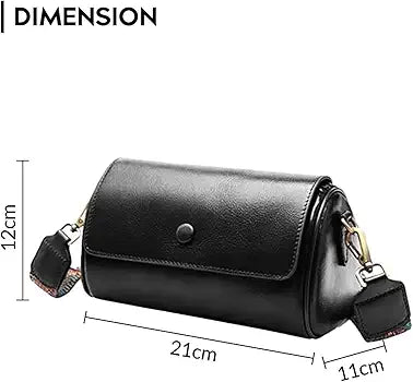 Belle Mode small PU leather crossbody purse handbag for women