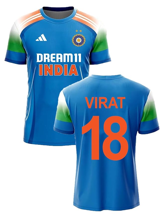 Indian Cricket Team Jersey – 2025 Edition | Men’s & Women’s Sizes