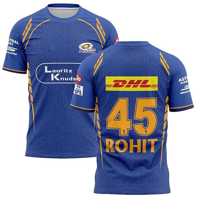 MI Jersey 2025 New Rohit 45 Tshirt for Men