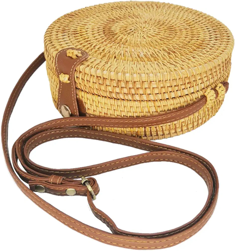 Belle Mode Circle Boho Crossbody Bohemian Shoulder Bag for Women