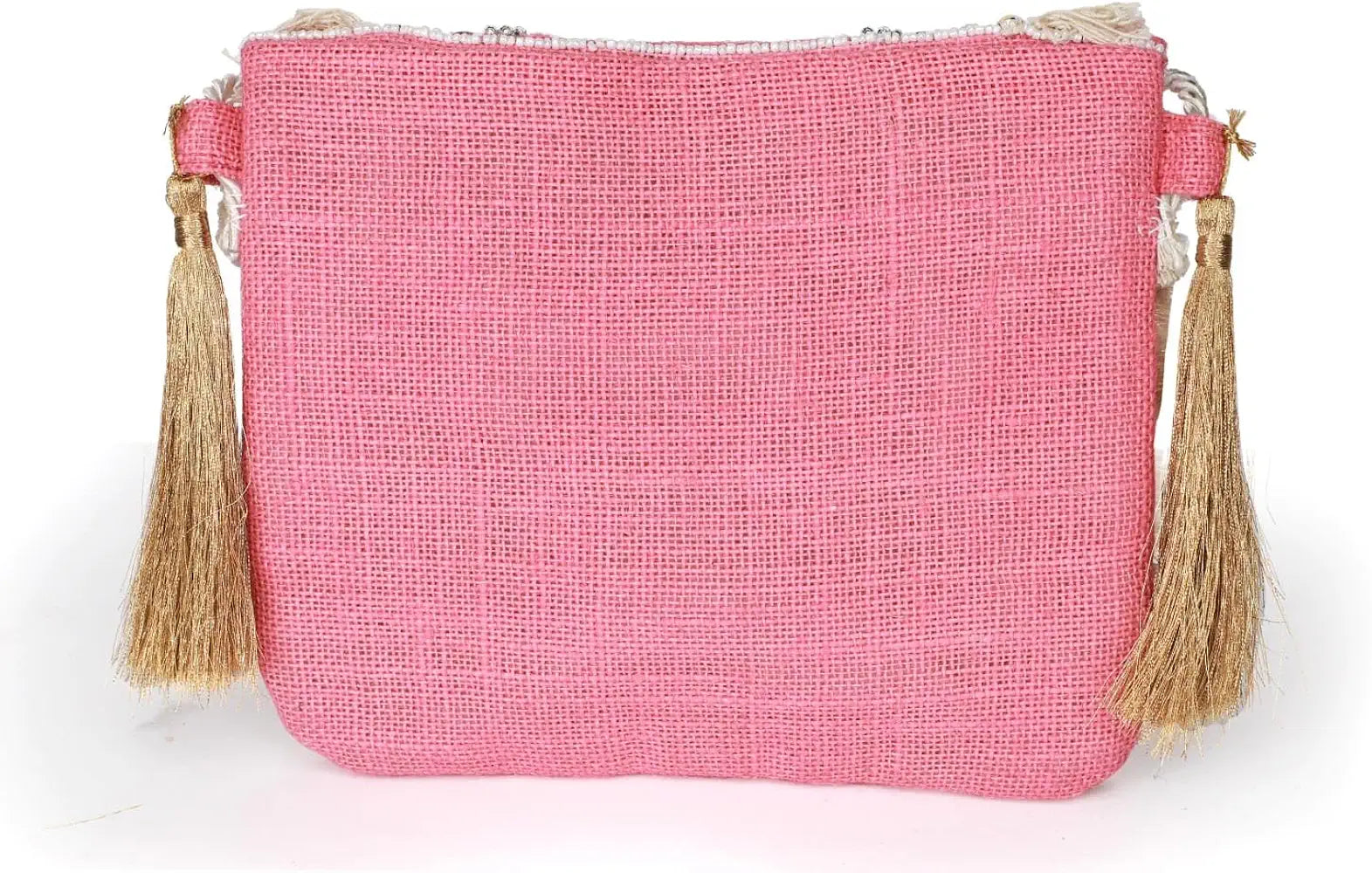 Belle mode Handcrafted Canvas Shoulder Bag Clutch for Women