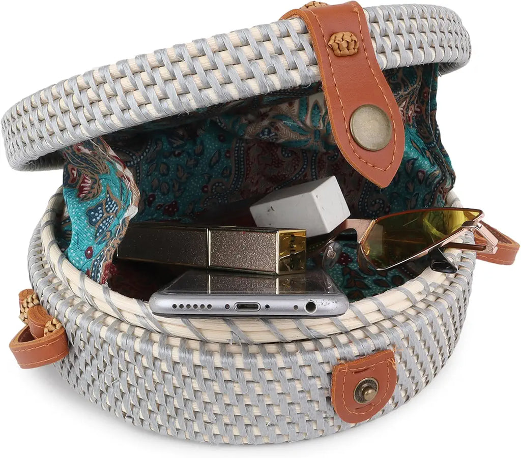 Belle Mode Multicolour Circle Boho Crossbody Bohemian Shoulder Bag for Women