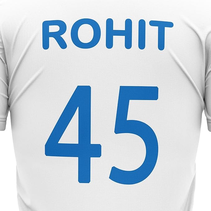 Rohit Sharma Jersey 45 Number Test Jersey National Team Cricket