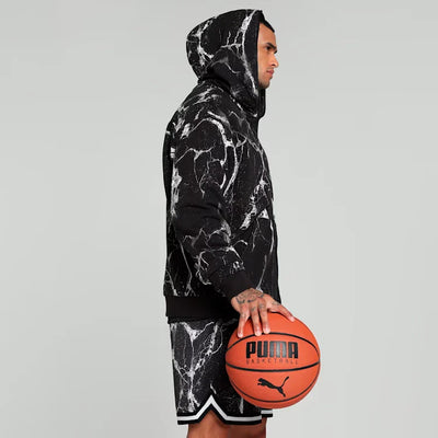 HOOPS x LAFRANCÉ Written in Chrome Men's Basketball Hoodie
