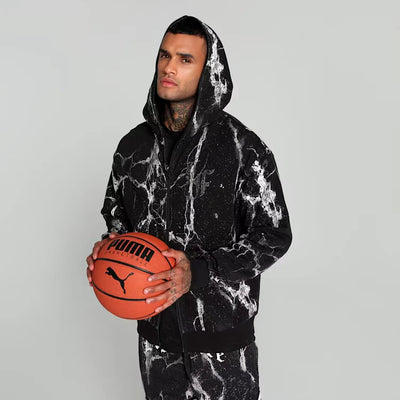 HOOPS x LAFRANCÉ Written in Chrome Men's Basketball Hoodie