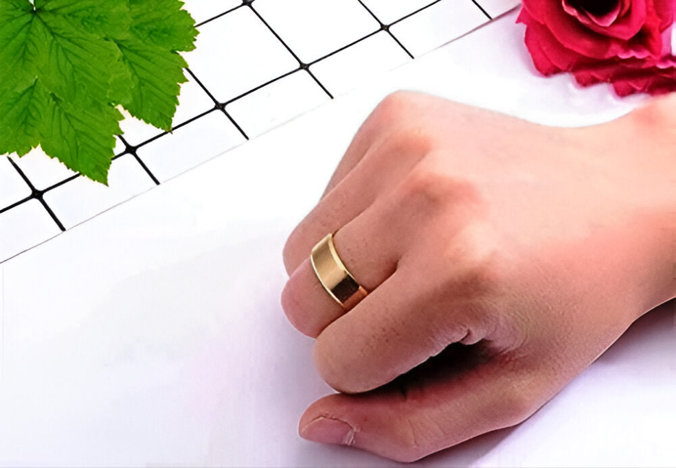 Gold Stainless Steel Ring
