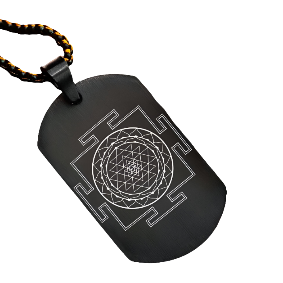 Prosperity Shree Yantra Chain Necklace