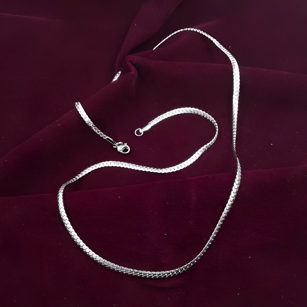 Silver Plated Men's Chain