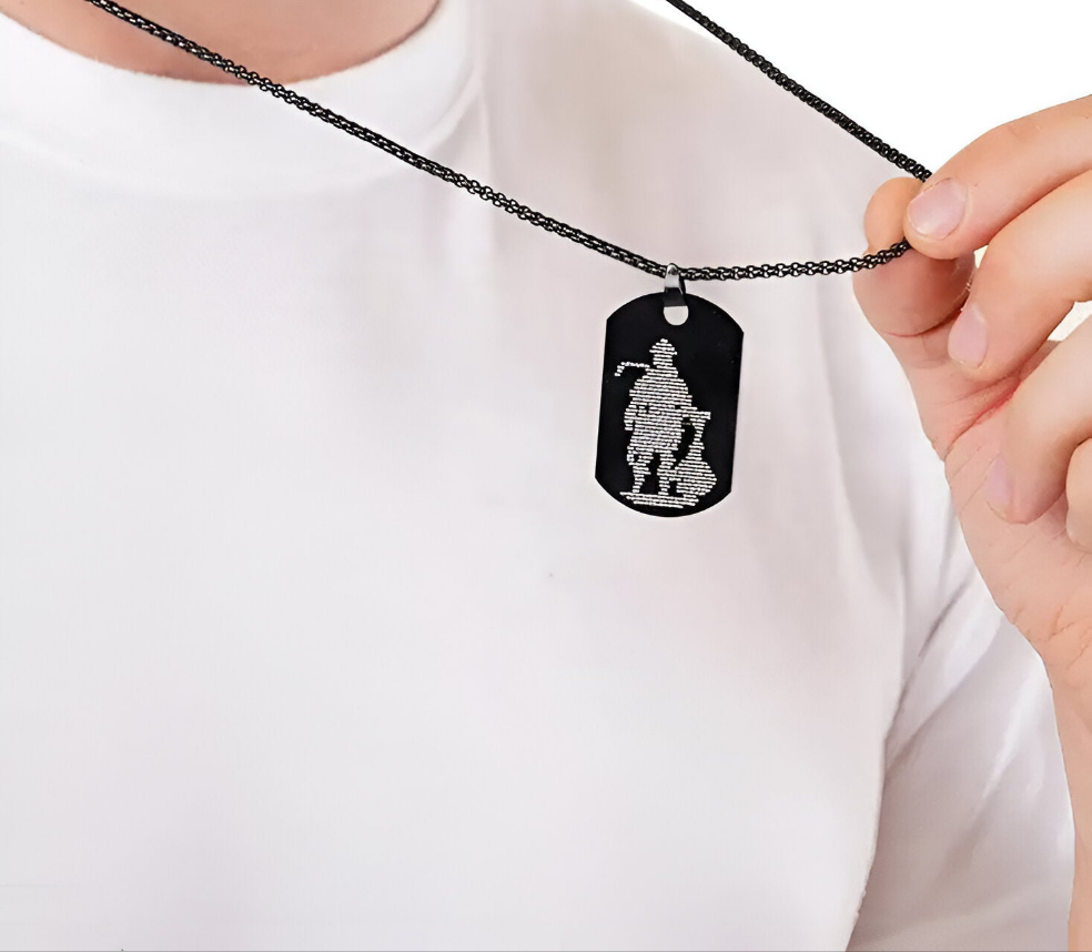 Hanuman Chalisa Pendant With Chain