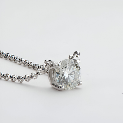 Stone Silver Necklace