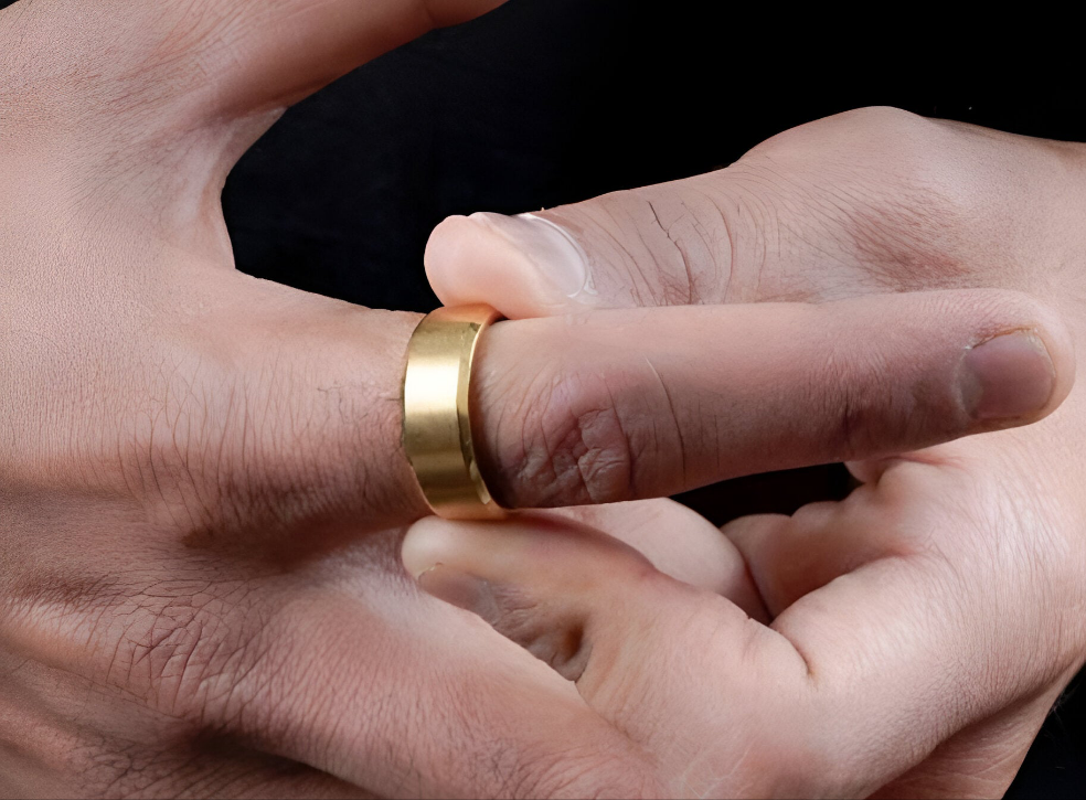 Gold Stainless Steel Ring