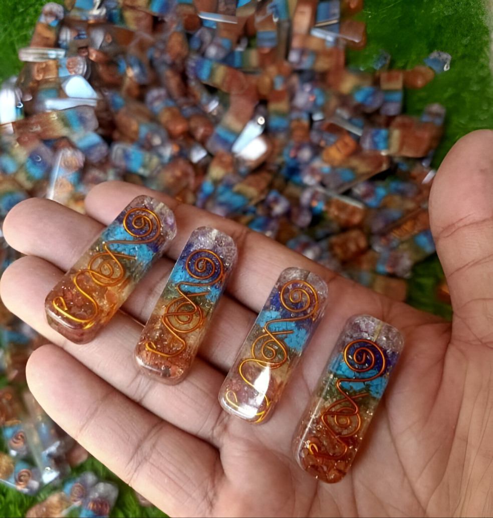 Titanium Quartz Stone Pendant