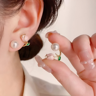 Eira Rose Stud Earrings