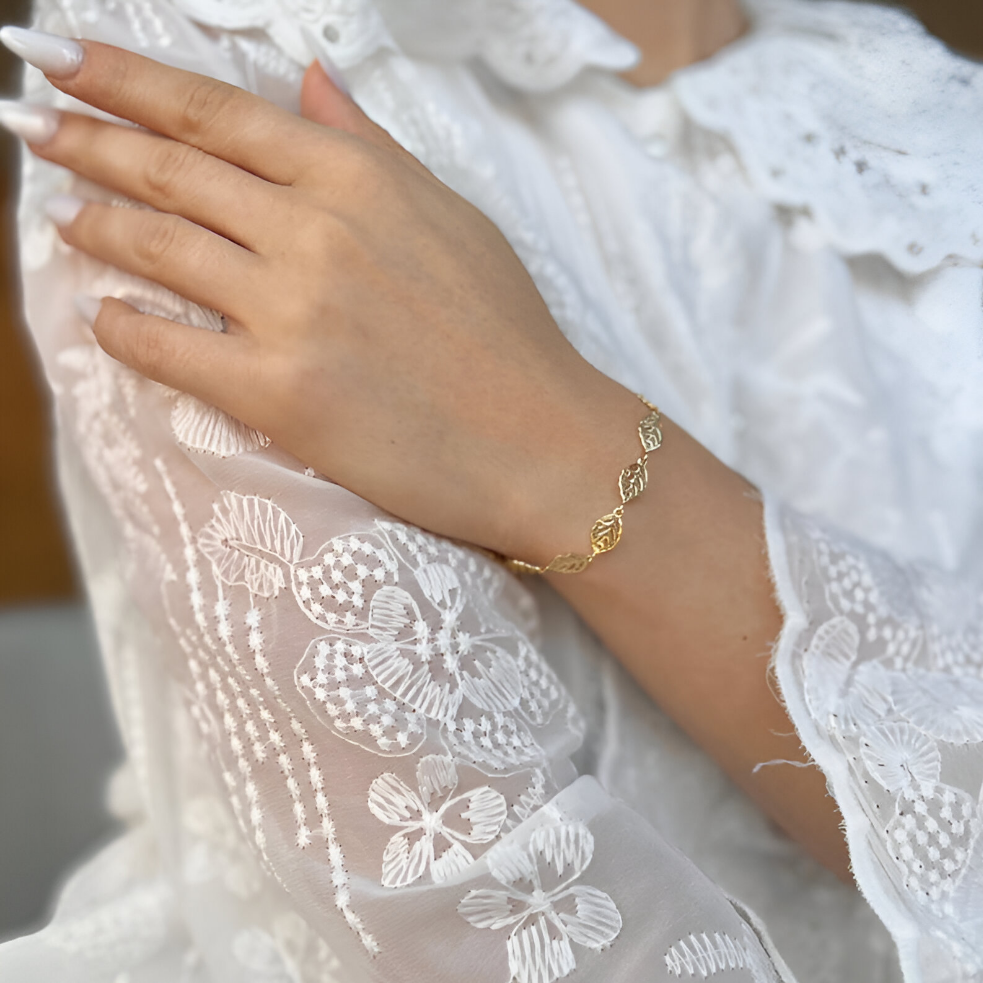 Lova Gold Plated Bracelet