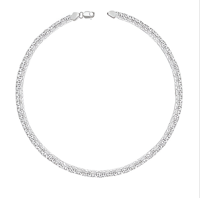 Silver Plated Men's Chain