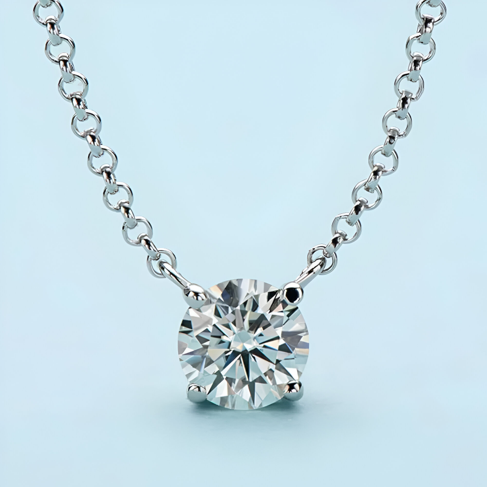 Stone Silver Necklace