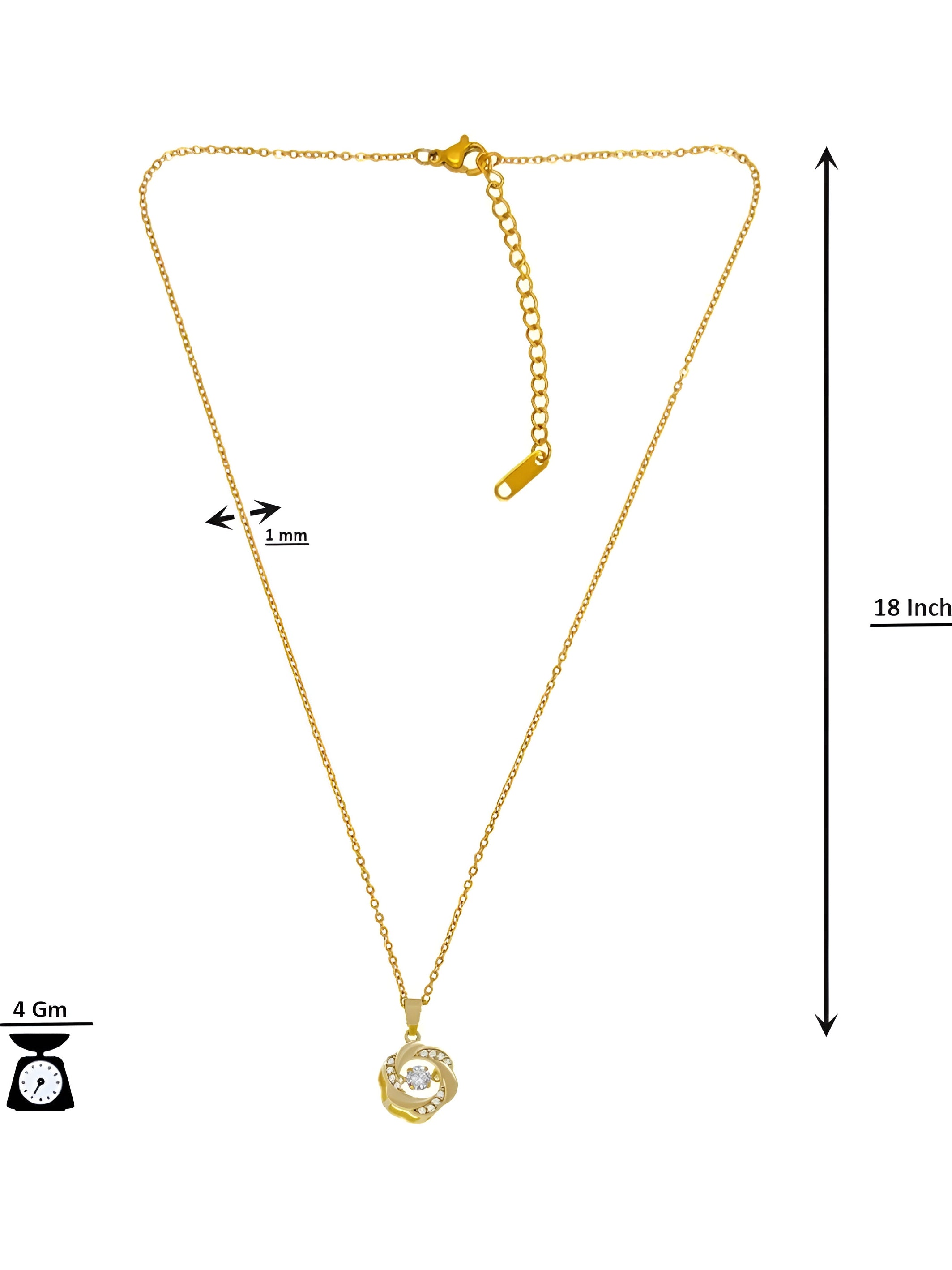 AURI American Diamond Necklace