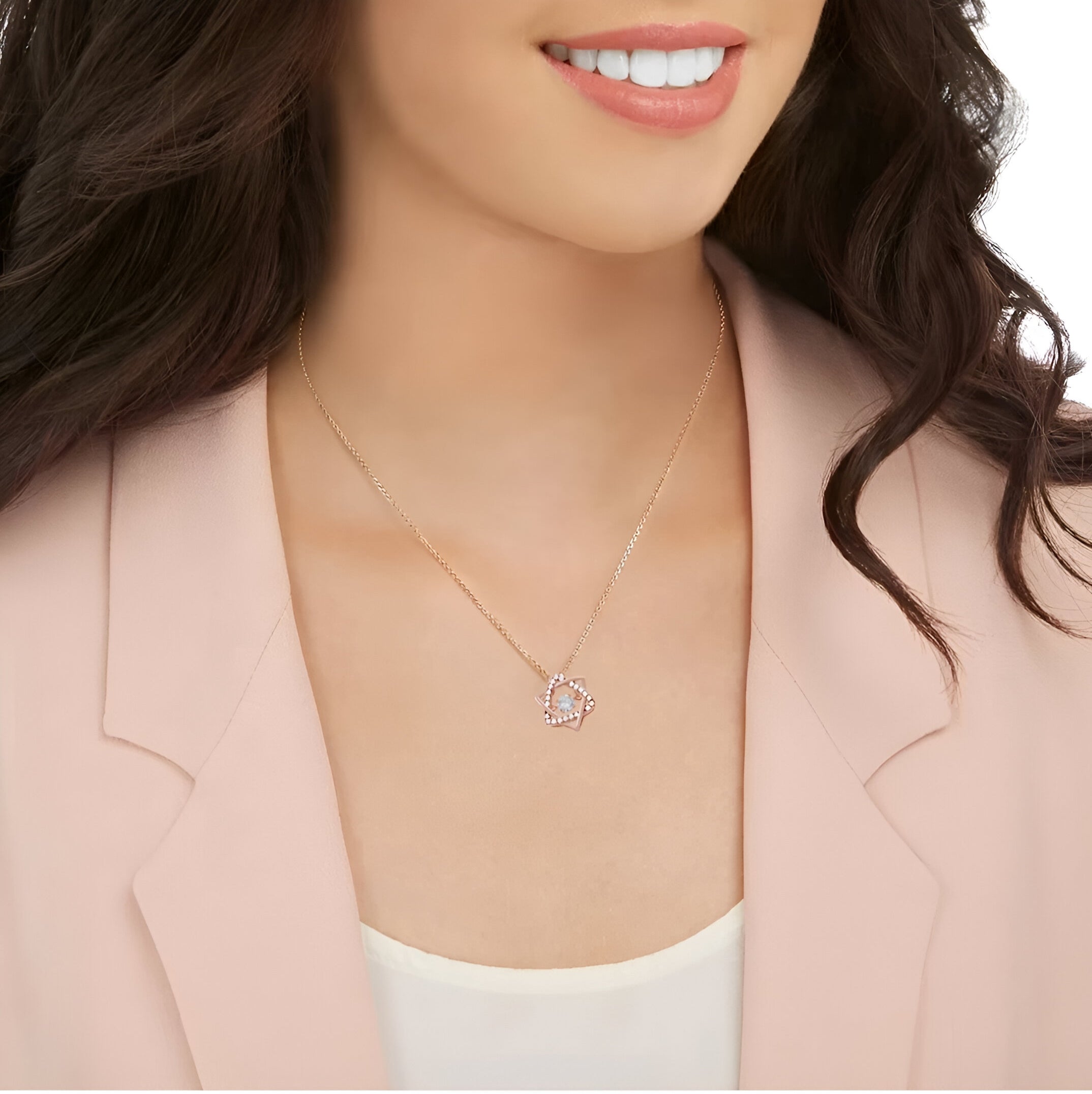 AURI American Diamond Necklace