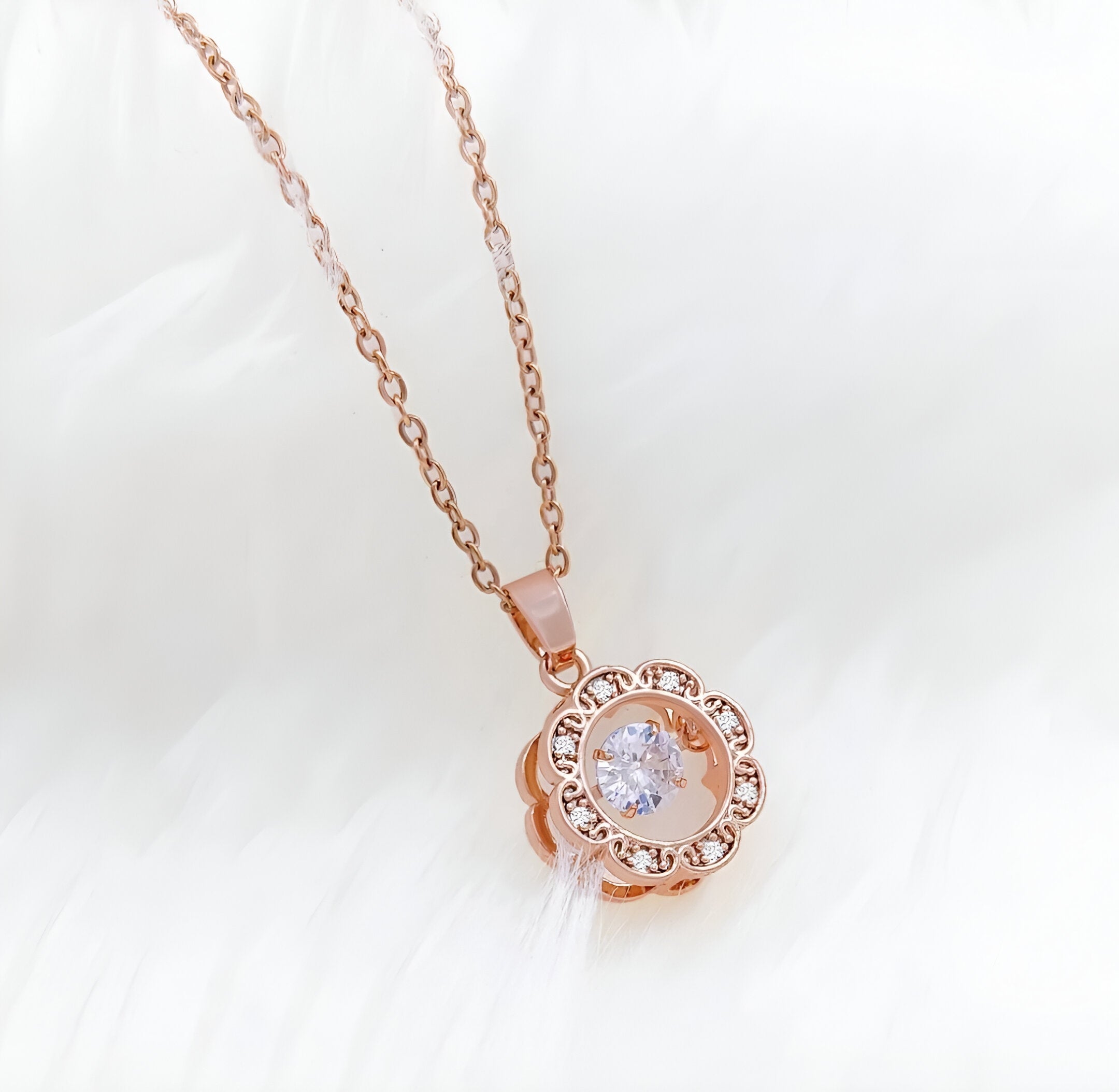 AURI American Diamond Necklace