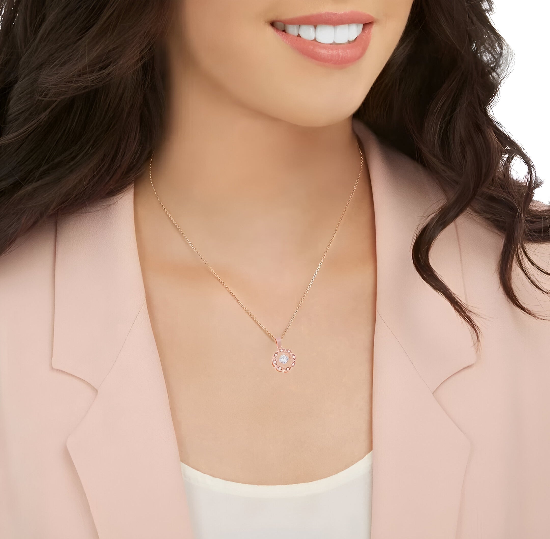 AURI American Diamond Necklace