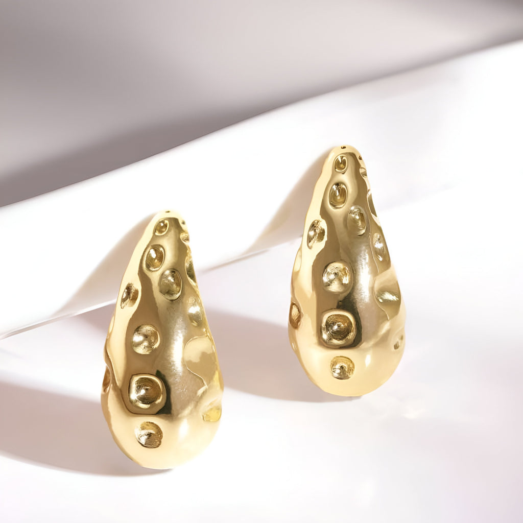 Tear drop Anti Tarnish Earrings