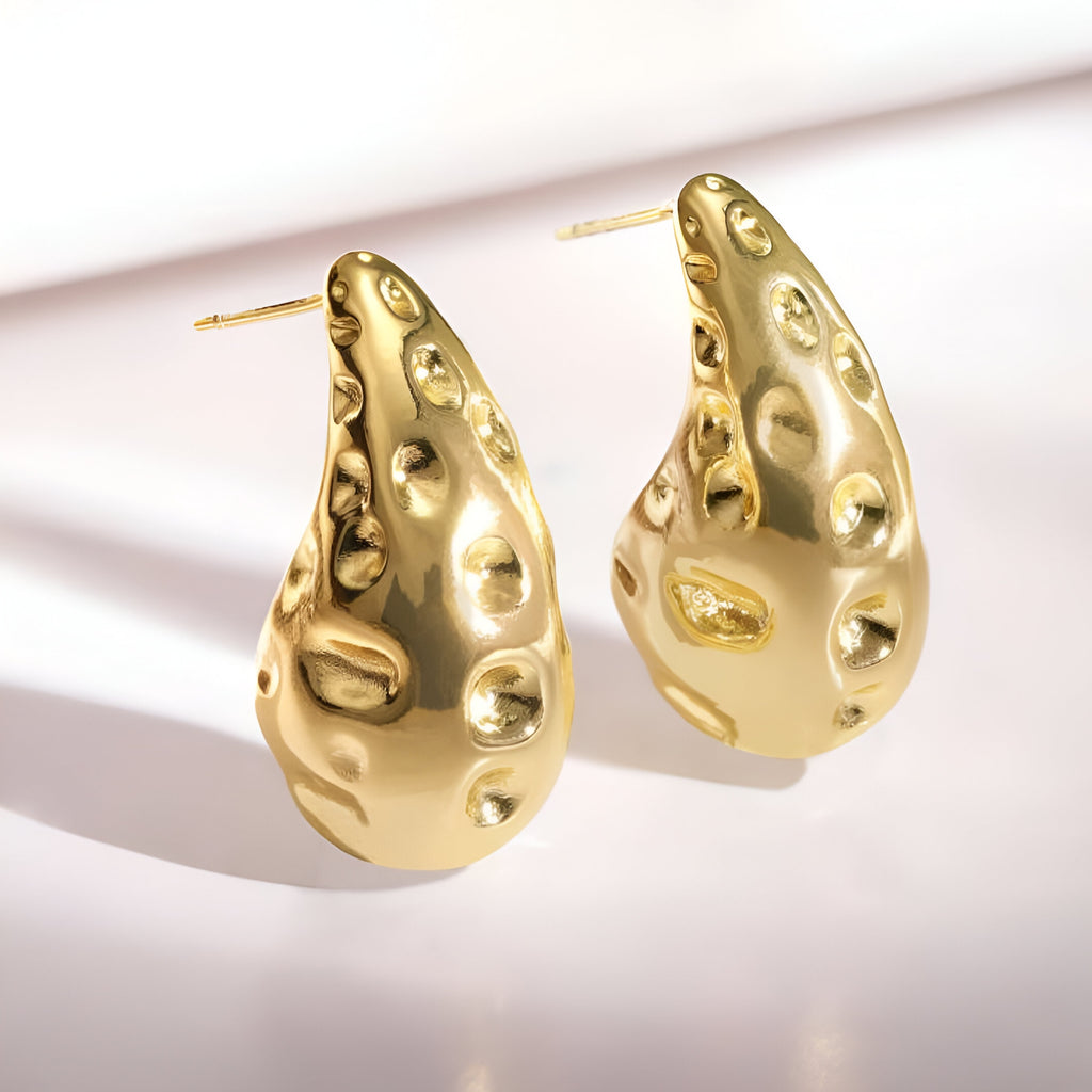 Tear drop Anti Tarnish Earrings