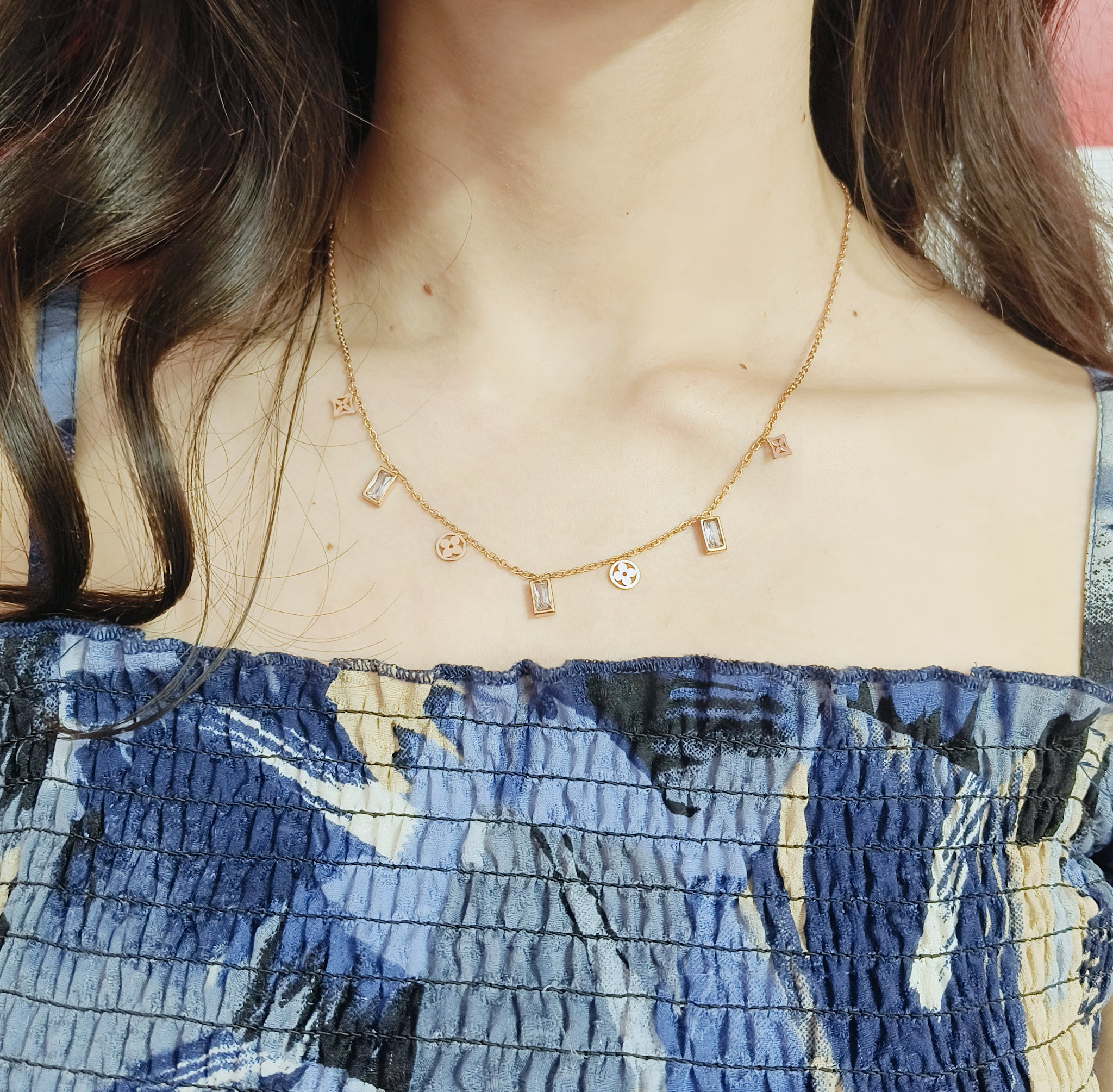 AURI Gold Plated Necklace