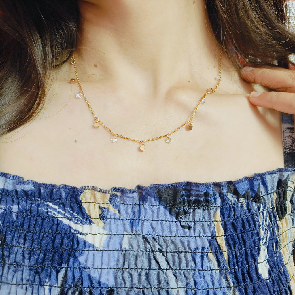 Auri Gold Plated Necklace