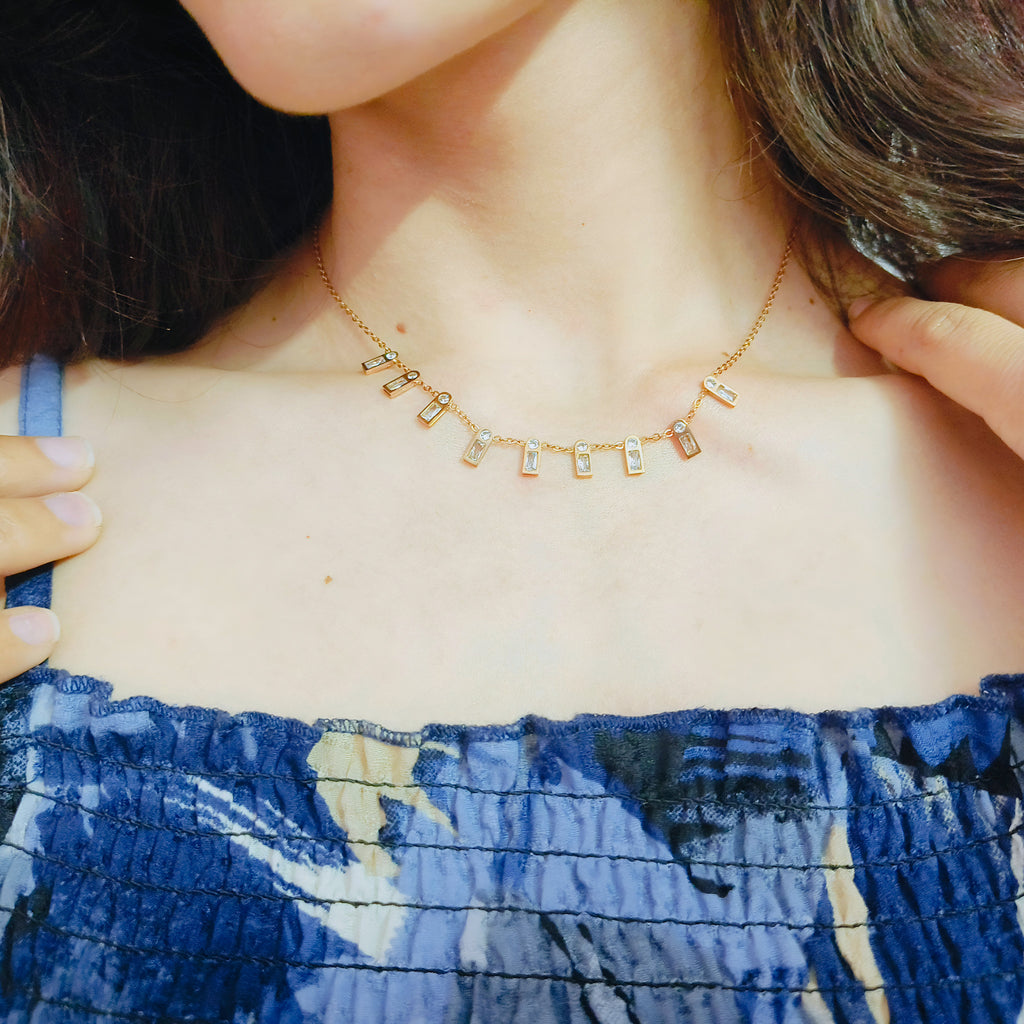 AURI Rose Gold Plated Necklace