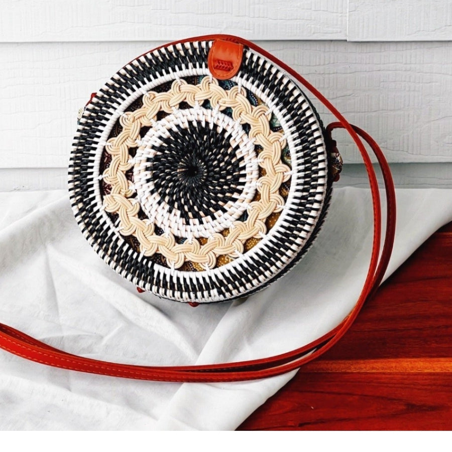 Belle Mode Multicolour Circle Boho Crossbody Bohemian Shoulder Bag for Women