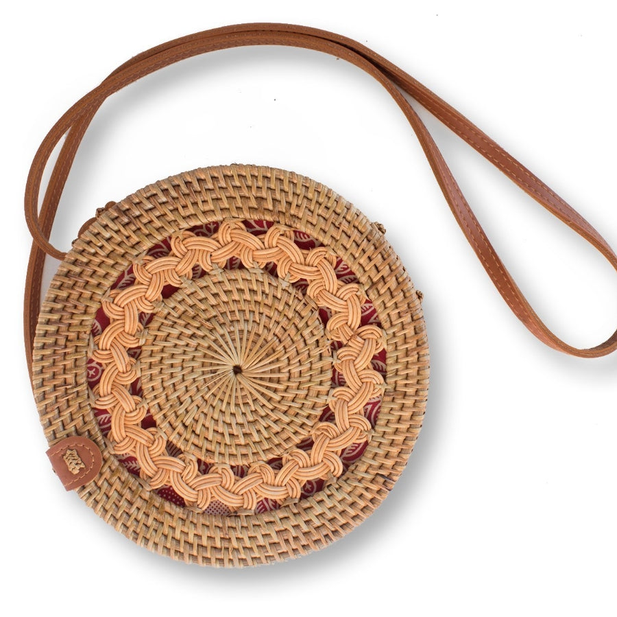 Belle Mode Circle Boho Crossbody Bohemian Shoulder Bag for Women