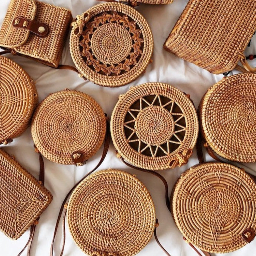 Belle Mode Circle Boho Crossbody Bohemian Shoulder Bag for Women