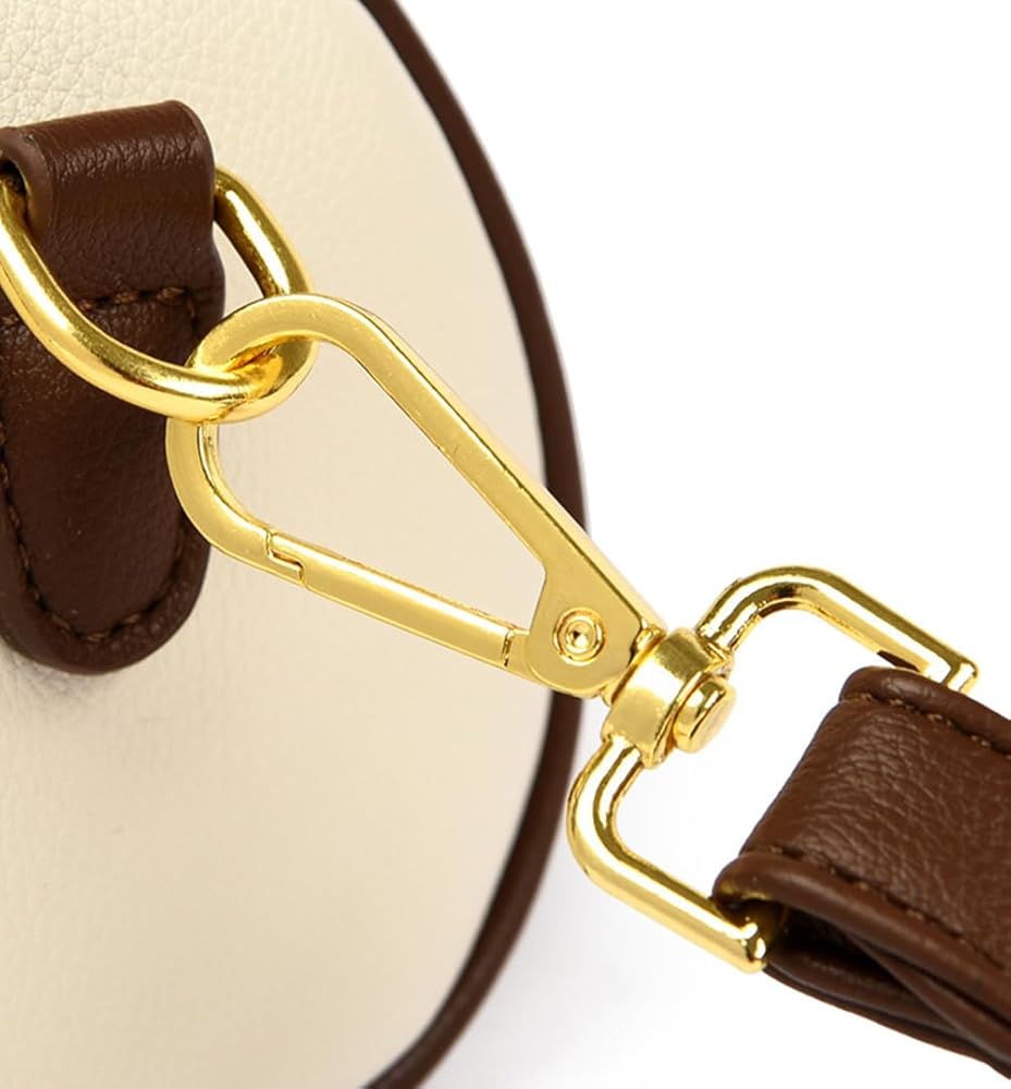 Belle Mode small PU leather crossbody purse handbag for women