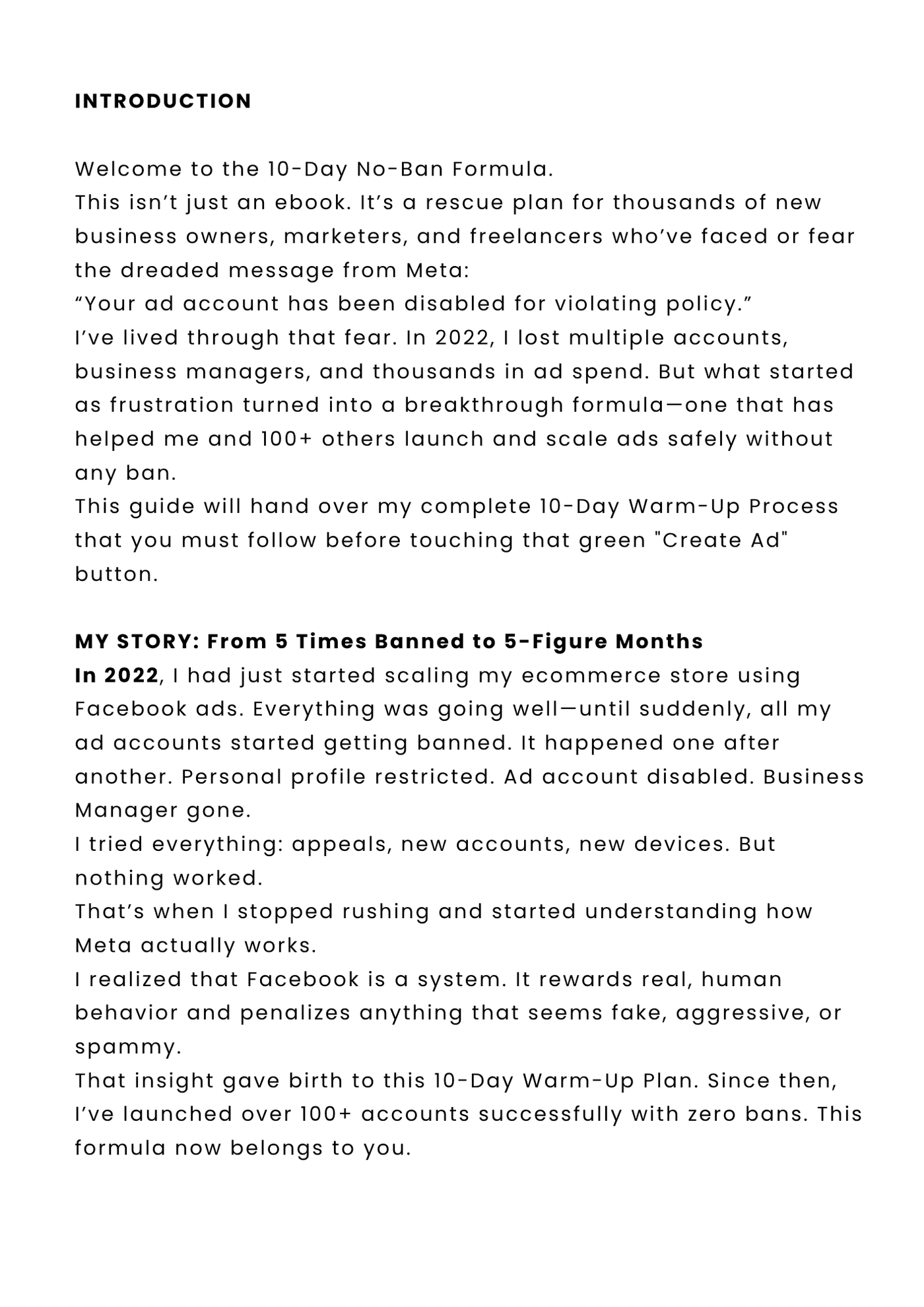 Zero-Ban Meta Ads Ebook – 10-Day Setup Formula
