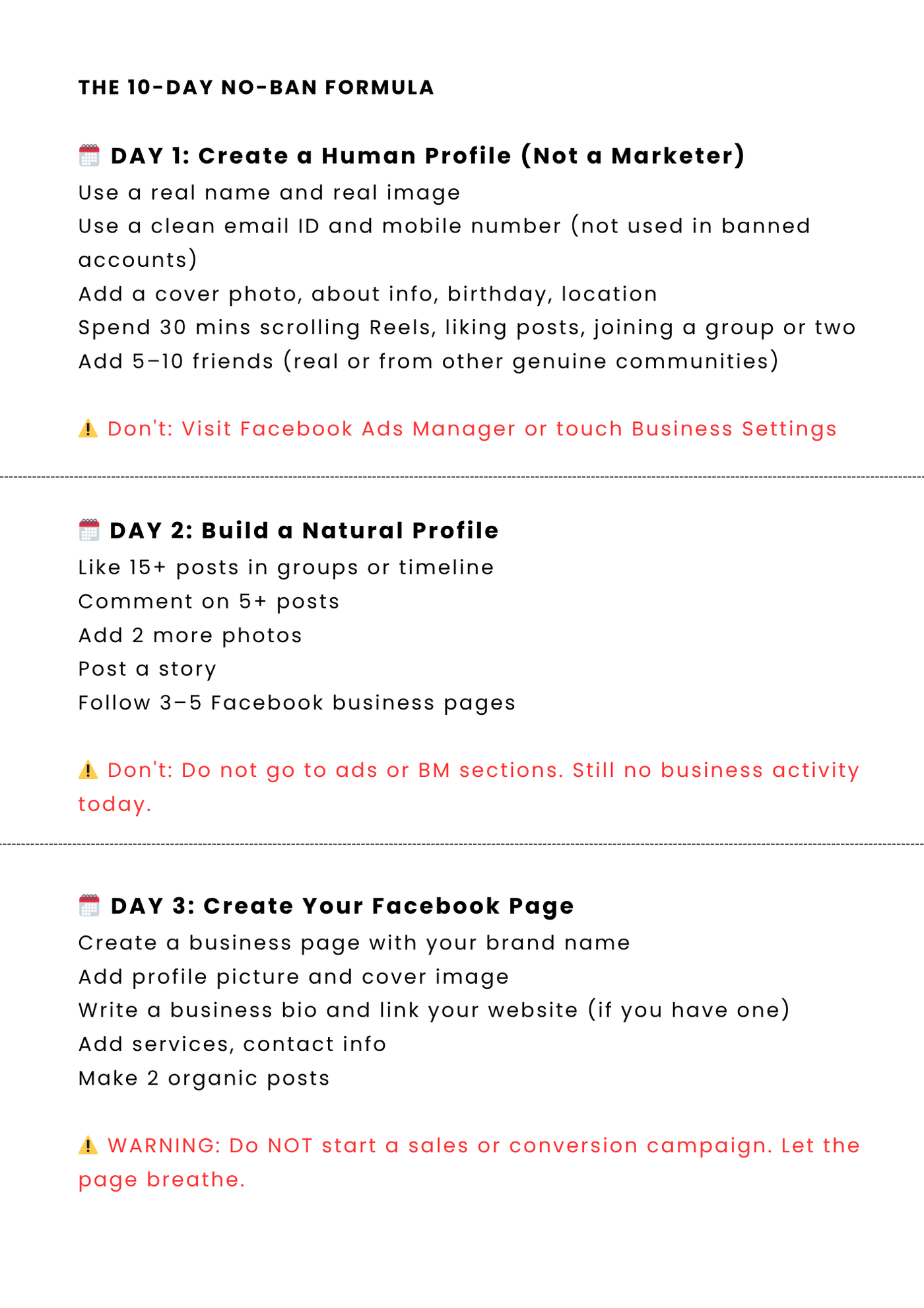 Zero-Ban Meta Ads Ebook – 10-Day Setup Formula