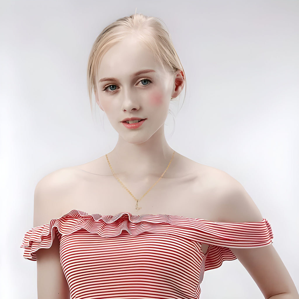 ELYS Butterfly Gold Plated Stylish Necklace