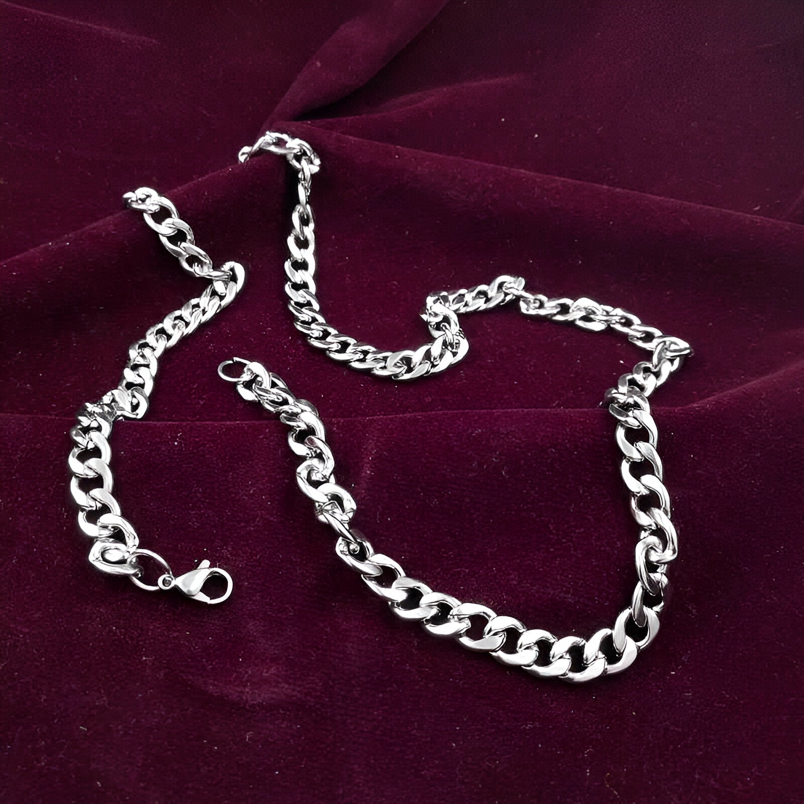 Silver Plated Men's Chain