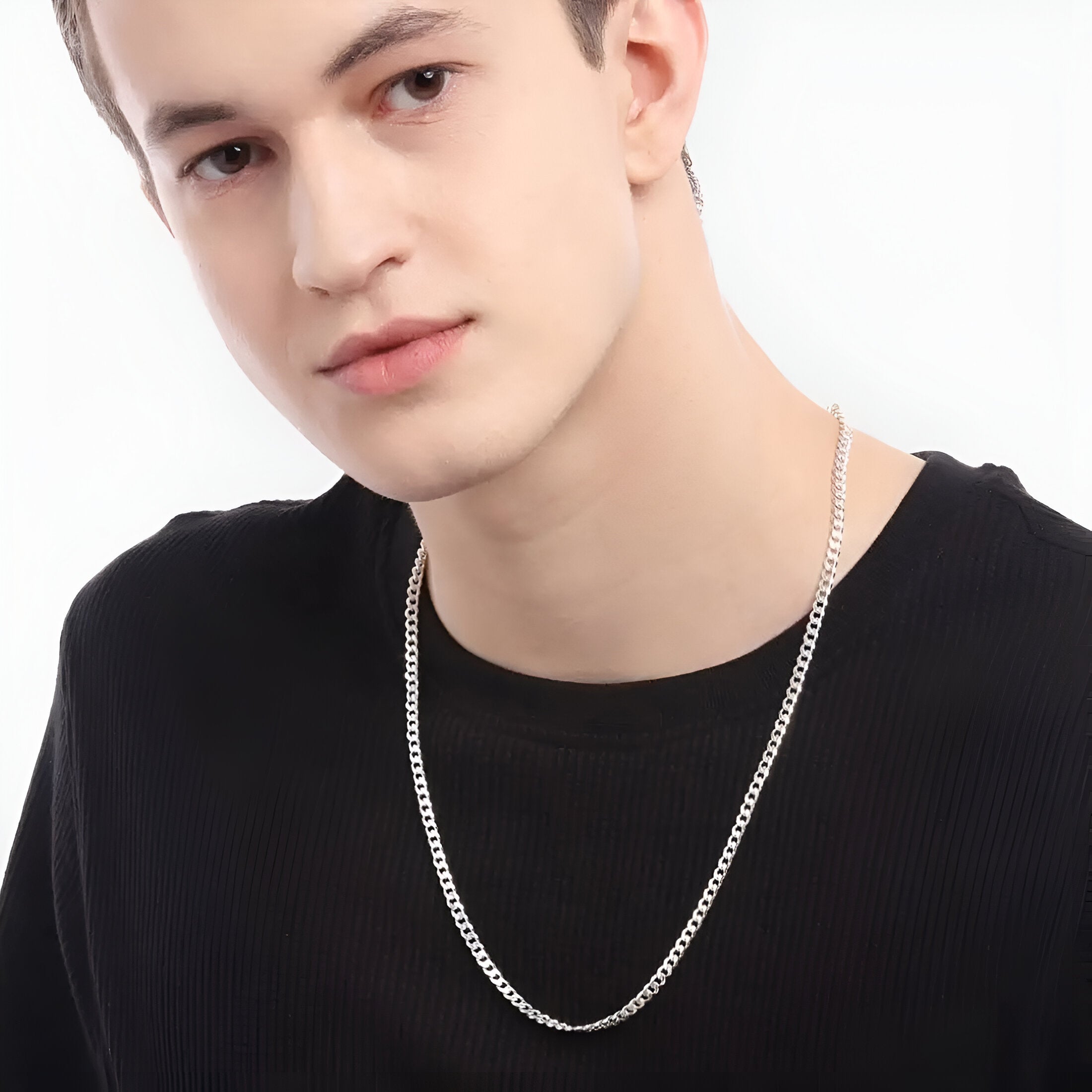 Silver Plated Men's Chain