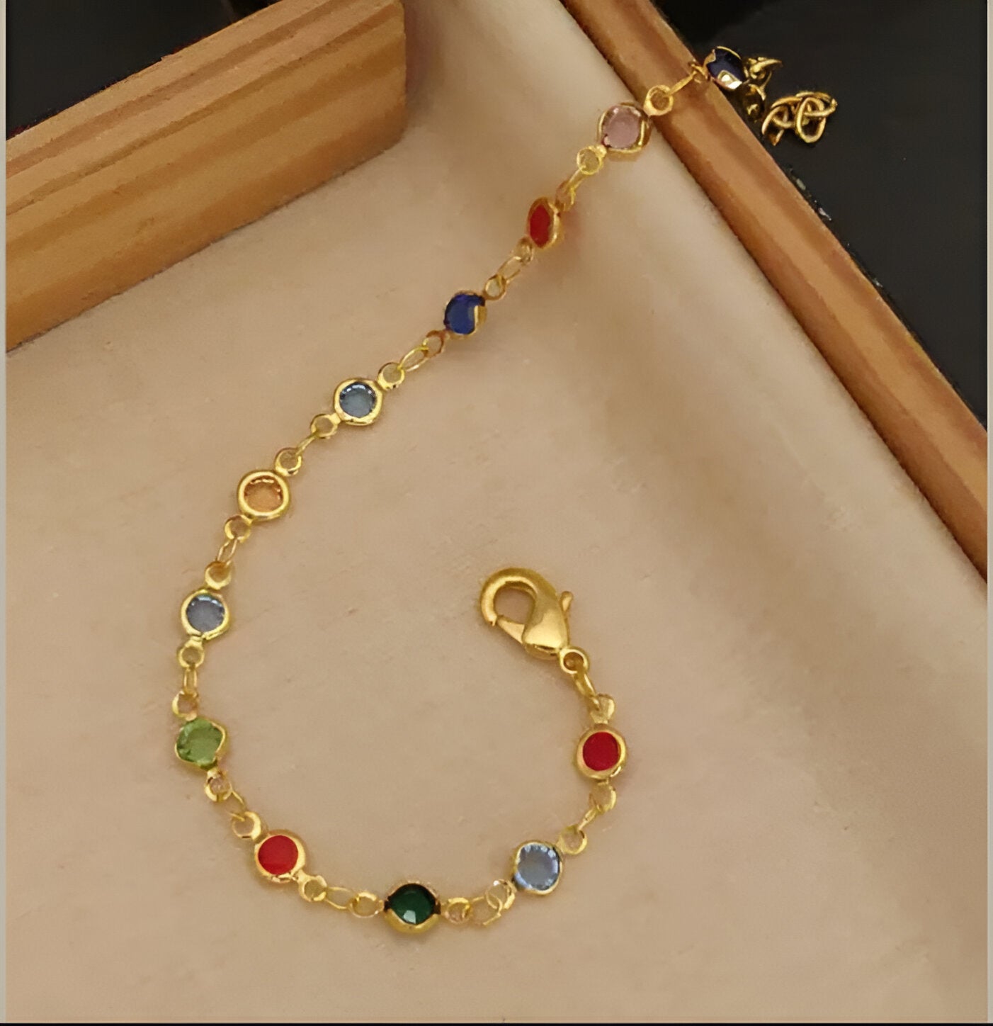 Stone Gold Plated Bracelets