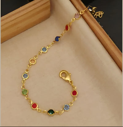 Stone Gold Plated Bracelets