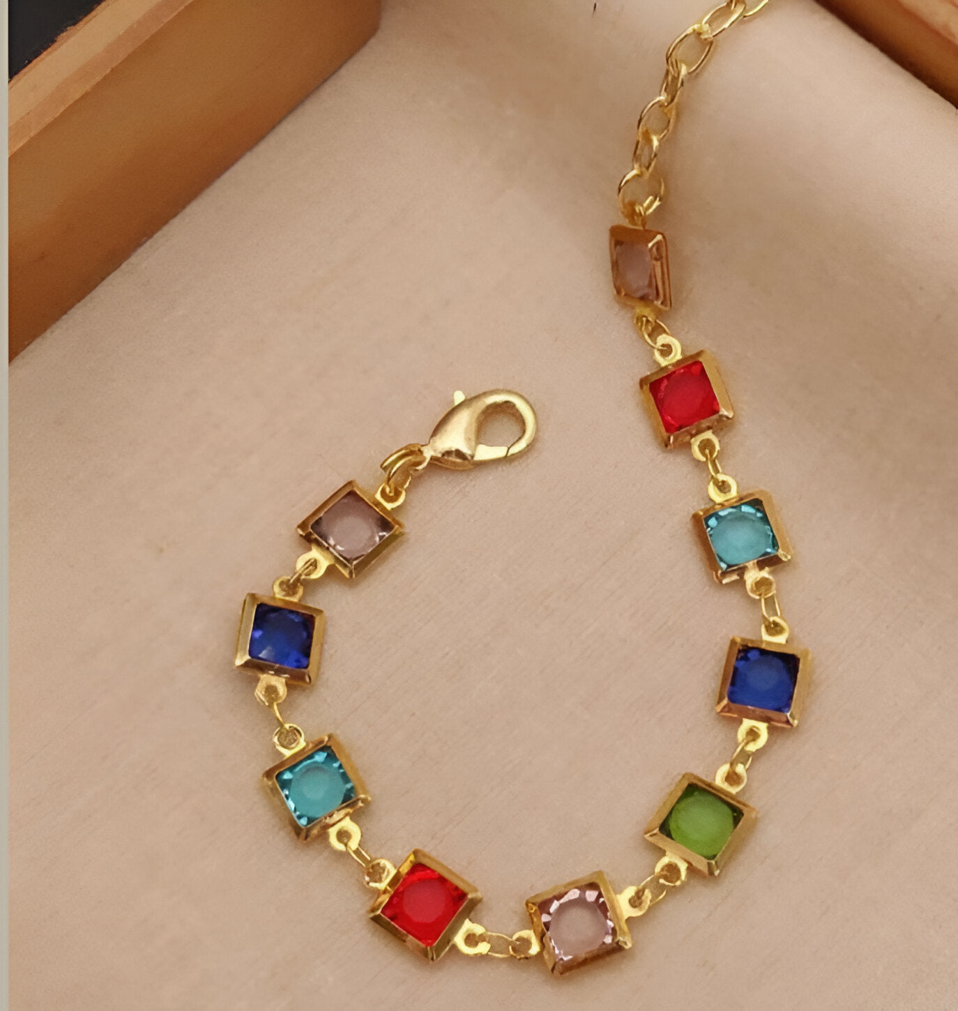 Stone Gold Plated Bracelets