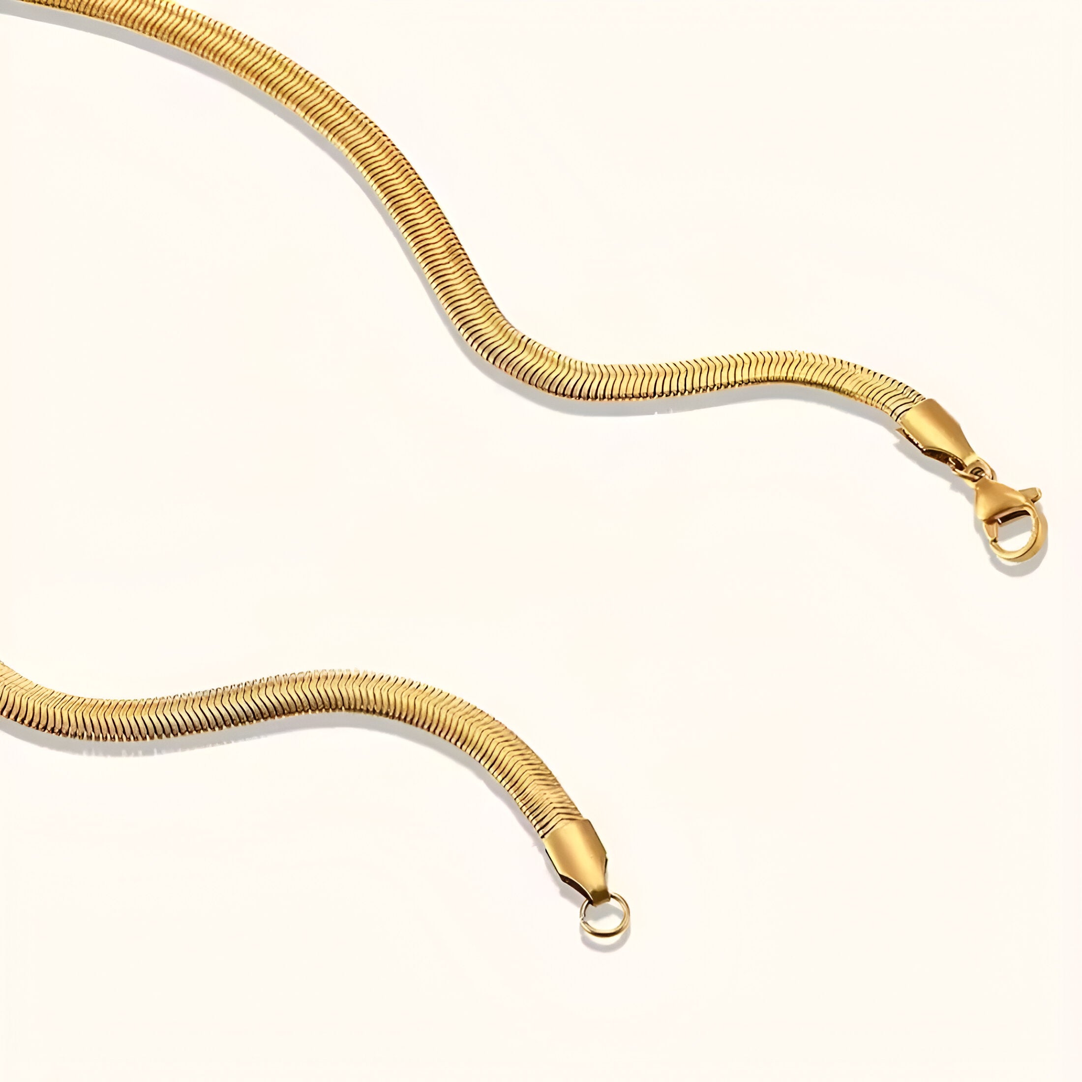 Men's Golden Snake Chain