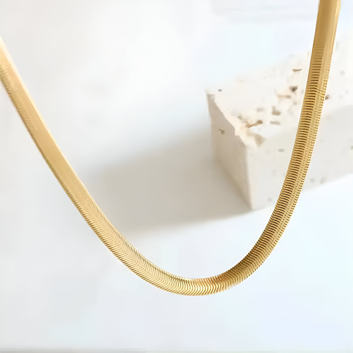 Men's Golden Snake Chain