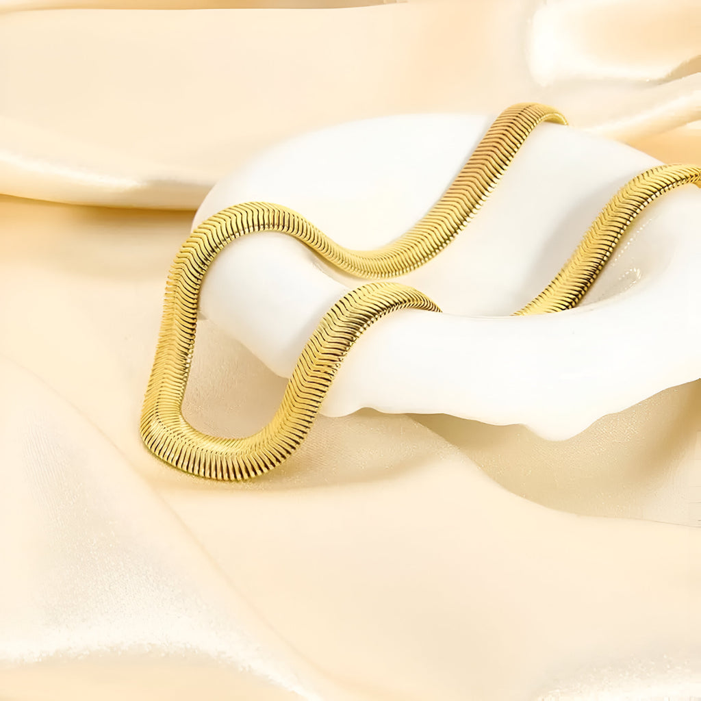 Men's Golden Snake Chain