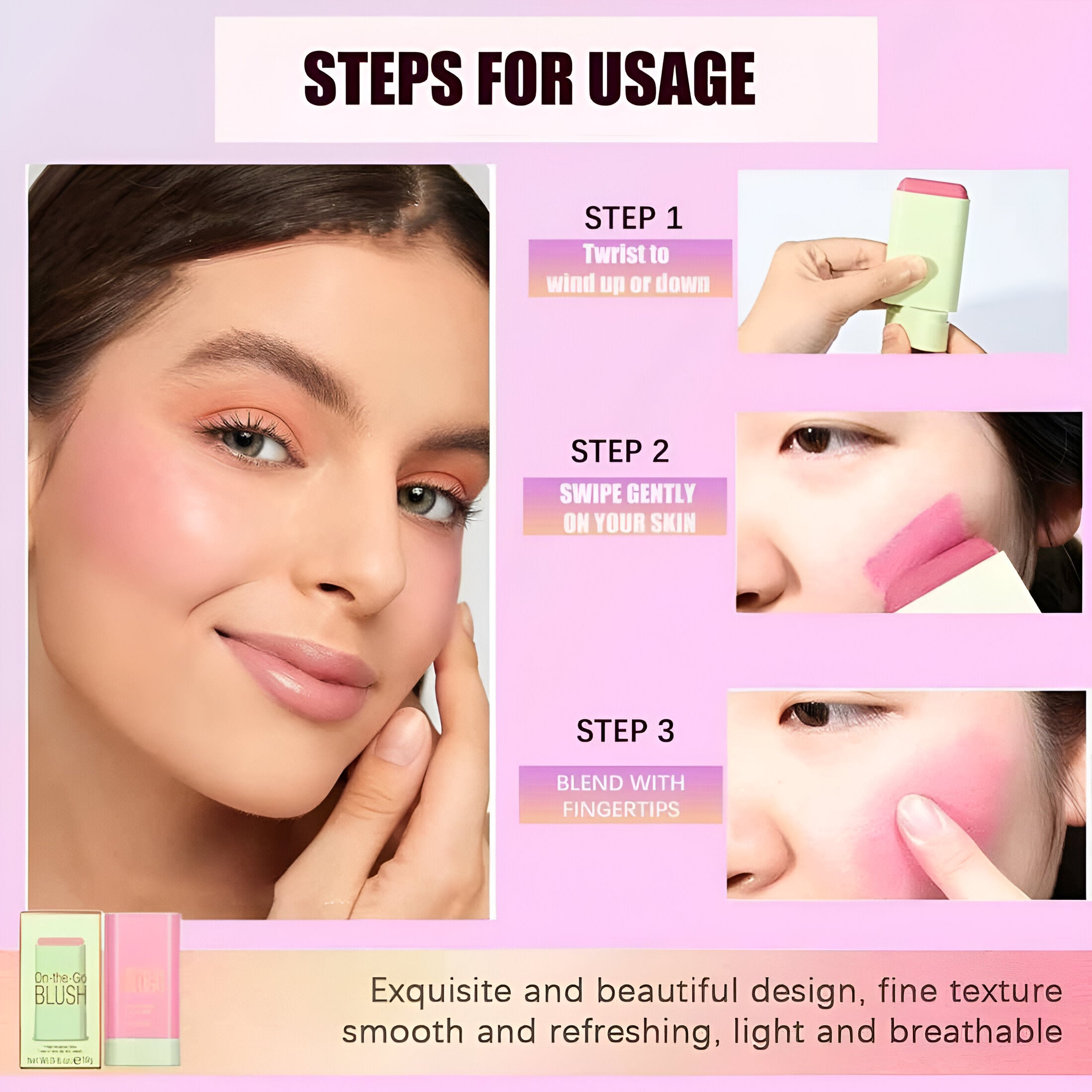 Multi-Use Blush & Moisturizer Stick